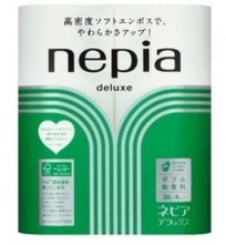 NEPIA Туалетная бумага двухслойная Premium Soft, без аромата 30 м, 4 рулона
