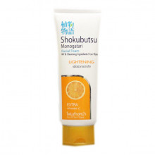 SHOKOBUTSU Пенка для лица Skin Lightening, выравнивающая, апельсин, 100 гр