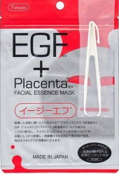 Japan Gals Маска с плацентой и EGF фактором Facial Essence Mask 7 шт