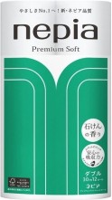 NEPIA Туалетная бумага двухслойная Premium Soft, арома мыла 30 м, 12 рулона