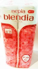 NEPIA Туалетная бумага двухслойная Blendia, с цветочным ароматом 25 м, белая, 12 рулонов