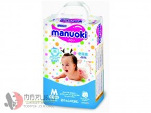 MANUOKI Детские подгузники-трусики  M (6-11 кг) 56 шт