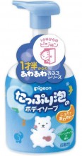 Мыло-пенка PIGEON, для детей 18+ мес, флакон-дозатор,  350 мл