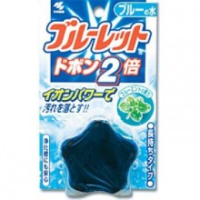 Bluelet Dobon W Таблетка для бачка унитаза с эффектом окрашивания воды «Bluelet – мята», 120 гр