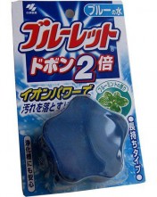 Bluelet Dobon W Таблетка для бачка унитаза с эффектом окрашивания воды «Bluelet – лаванда», 120 гр
